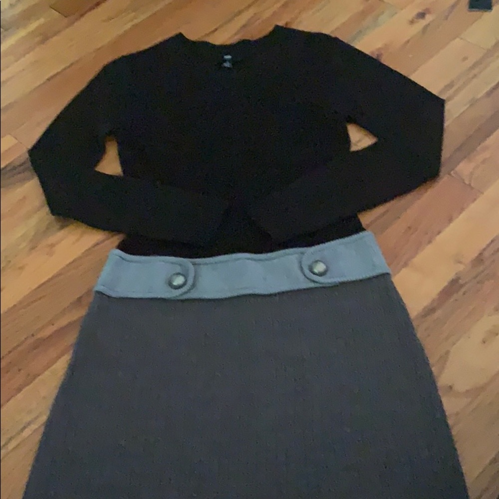 Black/grey dress